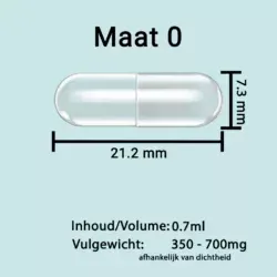 capsulemaat 0