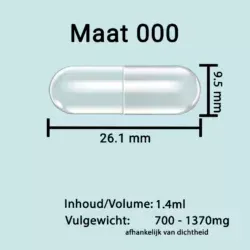 capsulemaat 000